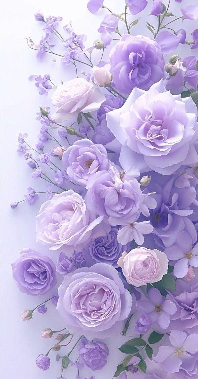 Whisper of Meadows: Serene Pastel Blooms